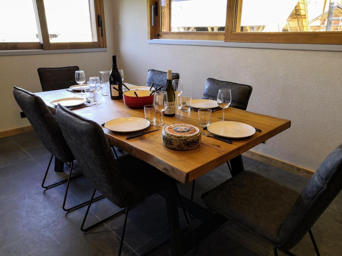 Chez Lucienne, Jacuzzi Et Sauna Samoëns Esterno foto